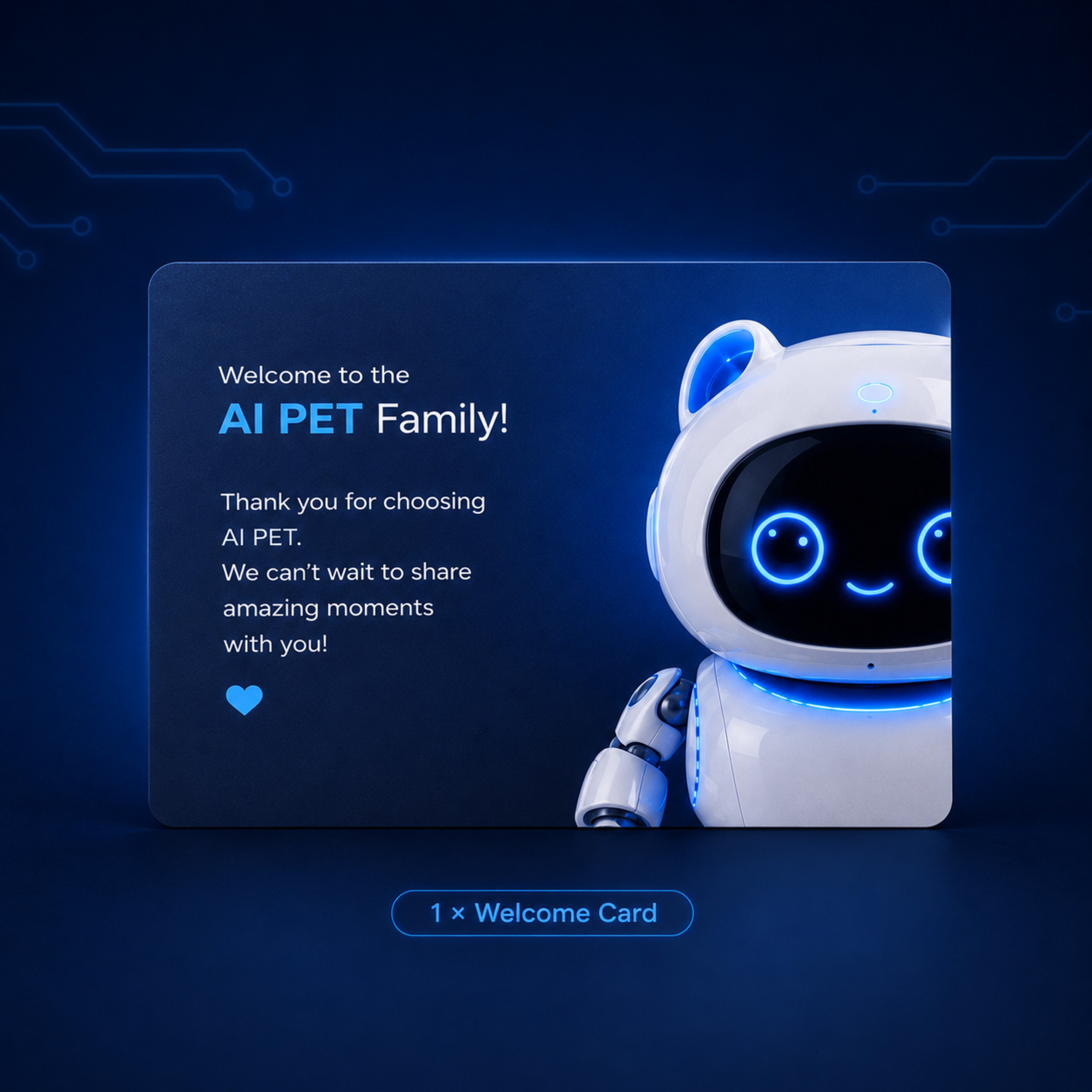Welcome Card